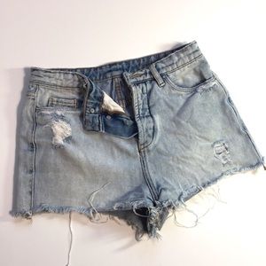 BLANKNYC Cut Off Jean Shorts